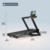 T Series 16 Treadmill with 1-Month Ifit Pro Membership