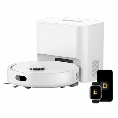 Robot Vacuum and Mop Built for Hands-Free Cleaning, 20,000Pa Suction, Auto-Empty Dock, Smart Navigation