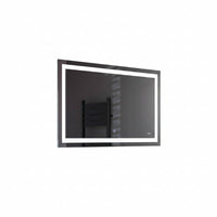 Royalty LED Bathroom Mirror - Backlit & Front Lighted Bathroom Vanity Mirror - anti Fog (48'' X 36'')