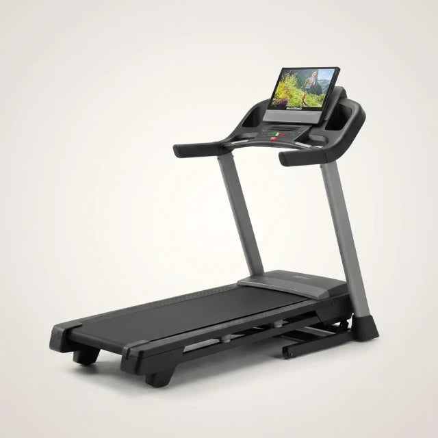 Home Treadmill Built for Connected Workouts, 16" HD Touchscreen, 0-12 MPH Speed, SelectFlex Cushioning — Studio Shot