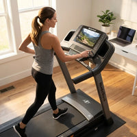 Home Treadmill Built for Connected Workouts, 16" HD Touchscreen, 0-12 MPH Speed, SelectFlex Cushioning — Lifestyle
